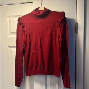 kate spade Red Turtleneck Sweater